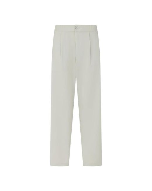 Herno Gray Wide Trousers for men