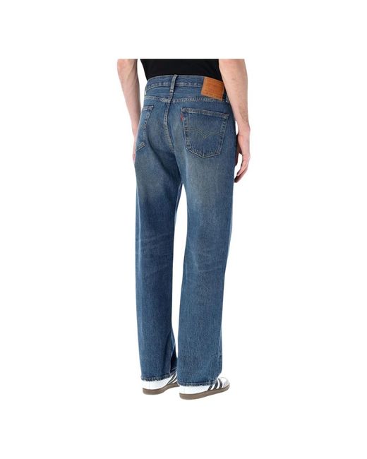 Levi's Blue Straight Jeans for men