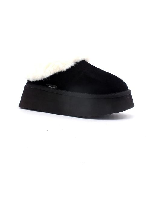 Slippers Steve Madden en coloris Black
