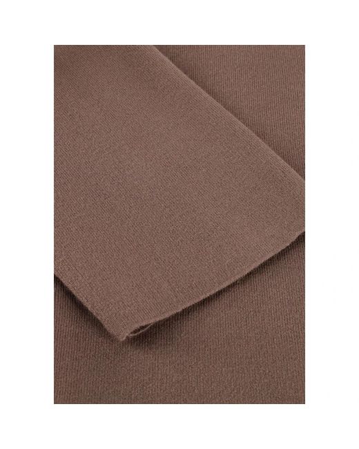 Object Bruine O-Neck Pullover Voor Vrouwen in het Brown