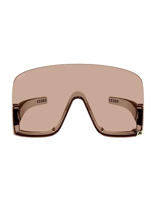 Gucci Pink Moderne sonnenbrille