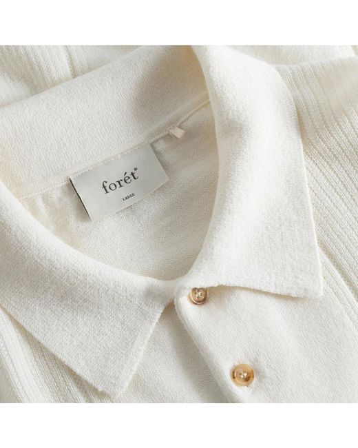 Forét Polo shirts in White für Herren