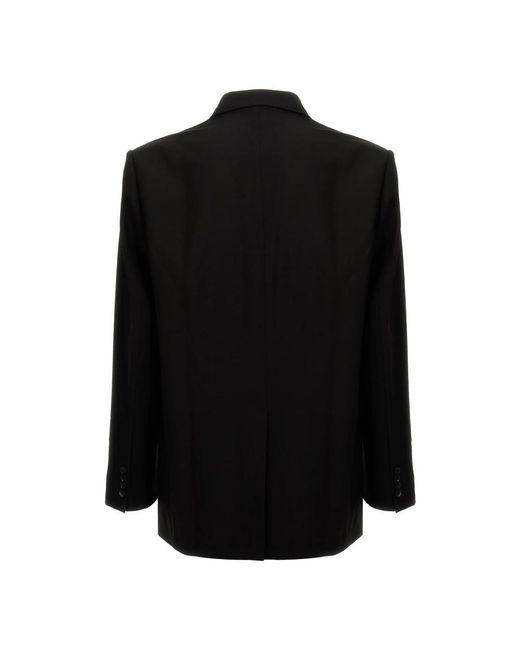 Y. Project Pinched Logo Blazer in het Black voor heren