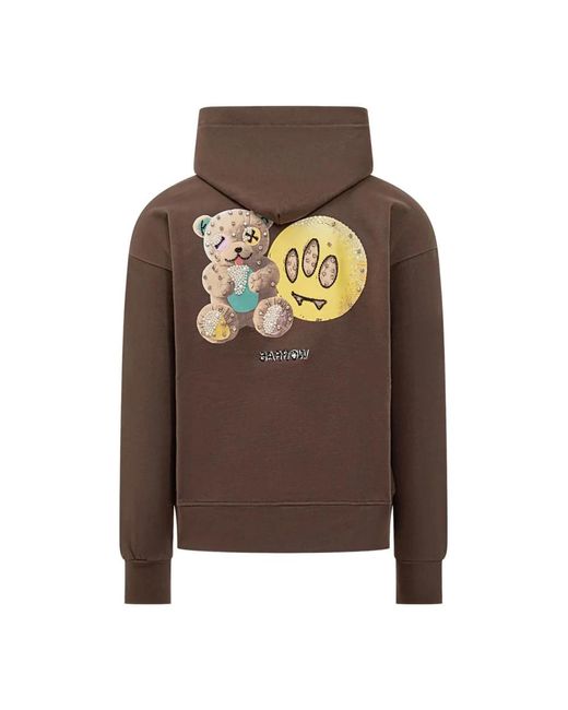 Barrow Brown Hoodies for men