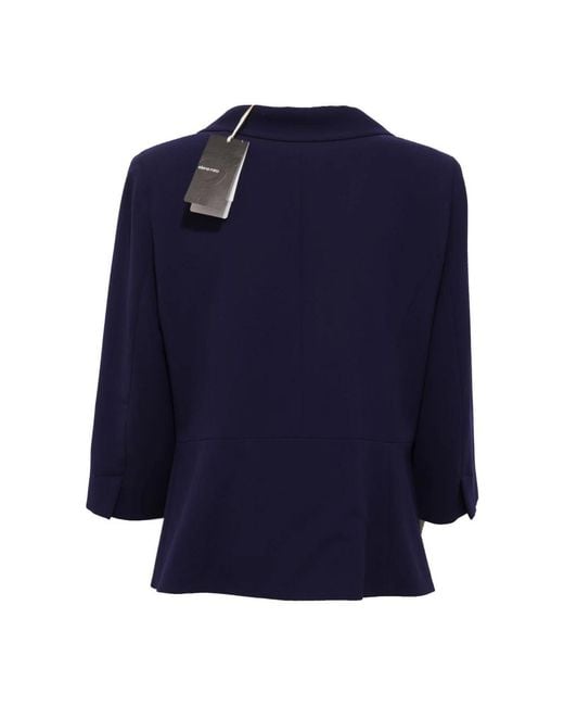 Elena Miro Blue Blazers