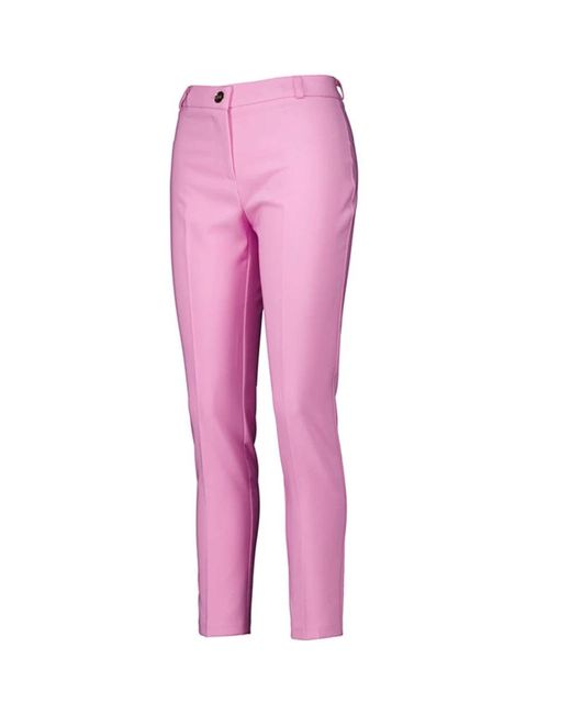 Rinascimento Pink Slim-Fit Trousers
