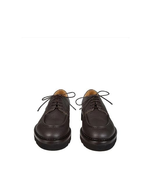 Eleventy Brown Laced Shoes for men