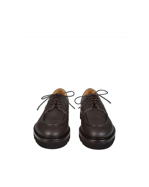 Eleventy Brown Laced Shoes for men