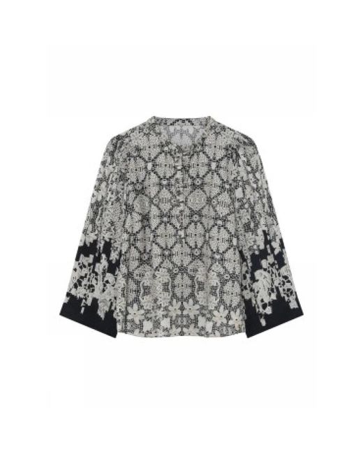 GUSTAV Gray Blouses