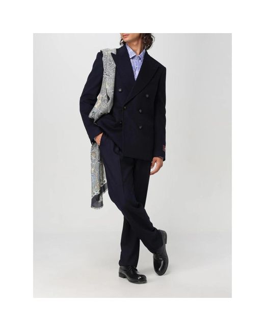 Etro Formal Blazers in het Blue voor heren