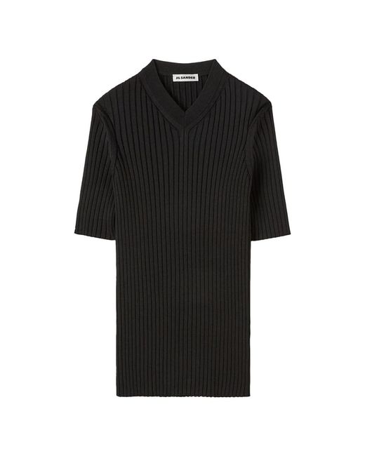 Jil Sander Black T-Shirts