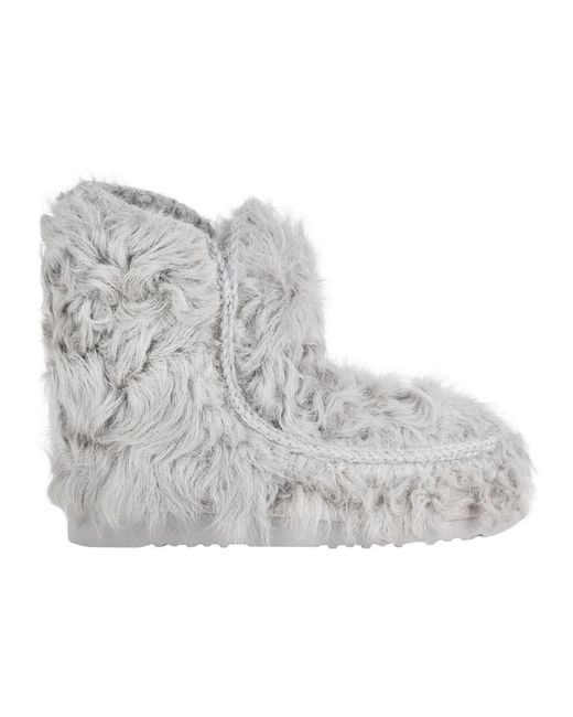 Mou Gray Winter Boots