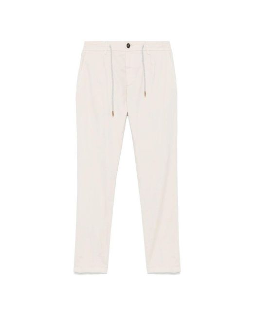 Straight Trousers Eleventy pour homme en coloris Natural