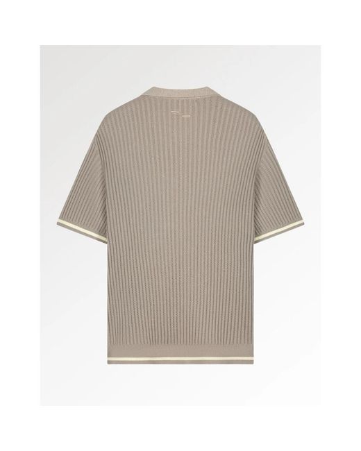 Filling Pieces Gray Round-Neck Knitwear for men