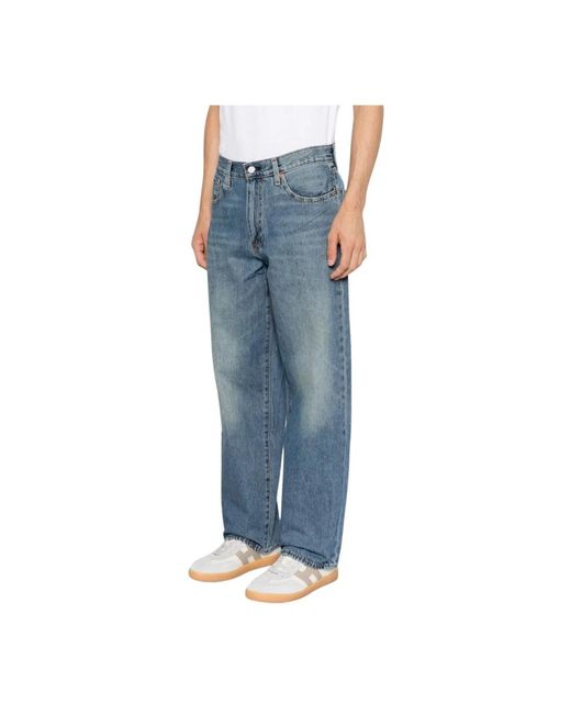 Levi's Blue Straight Fit Jeans for men