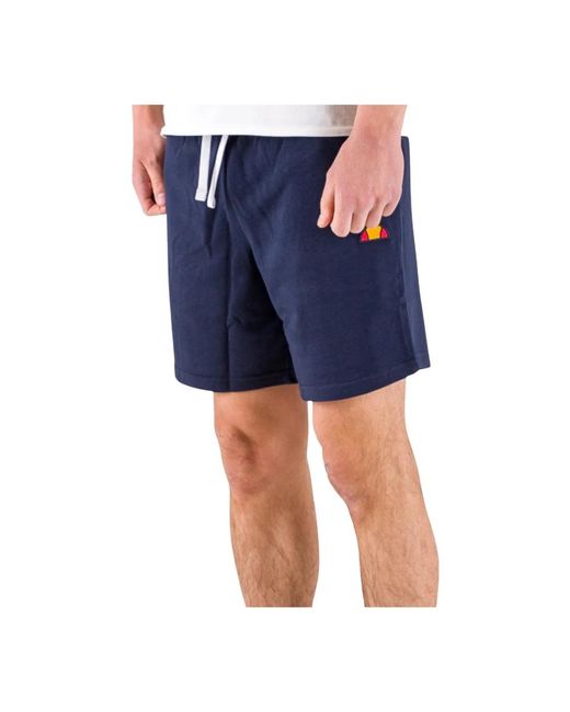 Ellesse Shorts Patch Logo Ehm309S23 in het Blue voor heren
