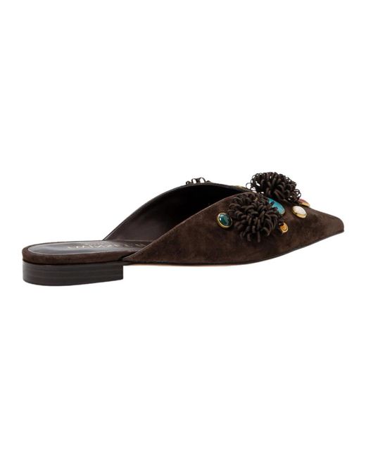 Twinset Black Mules