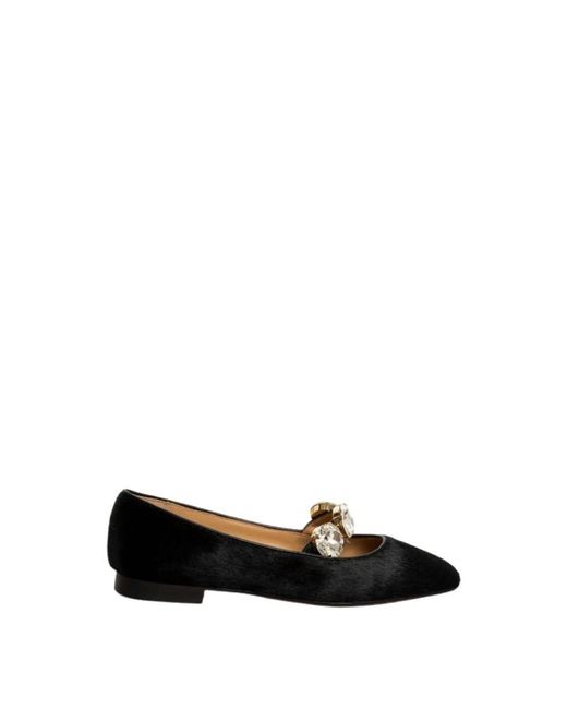 PROSPERINE® Black Ballerina Shoes