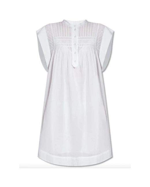 Isabel Marant White Shirt Dresses
