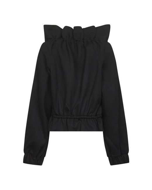 Dries Van Noten Black Zip-Throughs