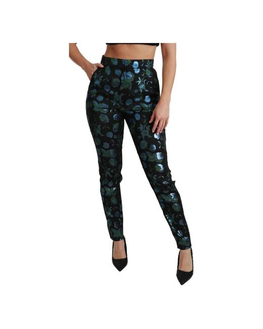 Dolce & Gabbana Black Skinny Trousers