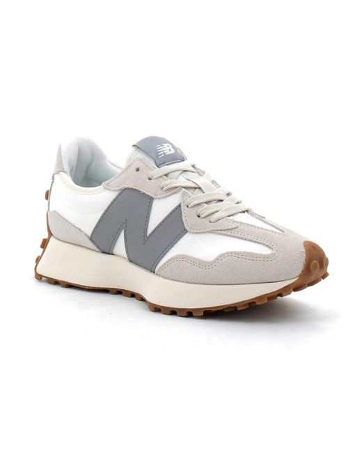 New Balance White Sneakers for men