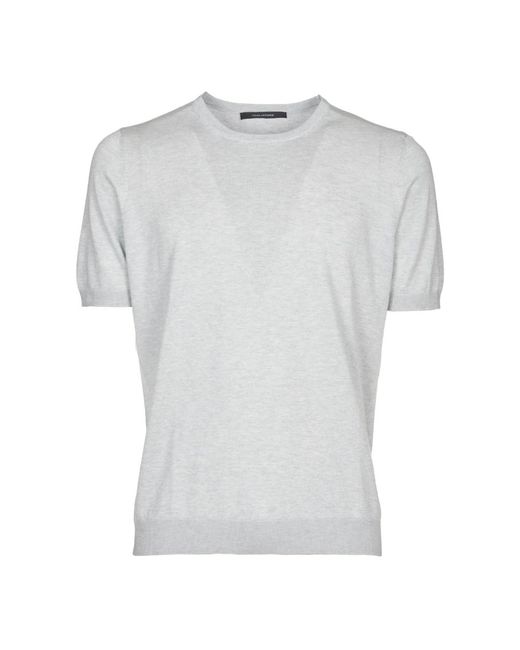 T-camicie di Tagliatore in Gray da Uomo