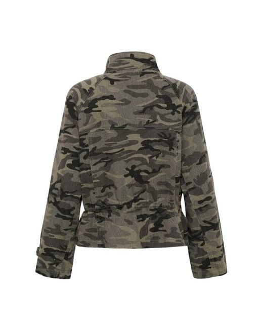 Light Jackets Kaffe en coloris Green