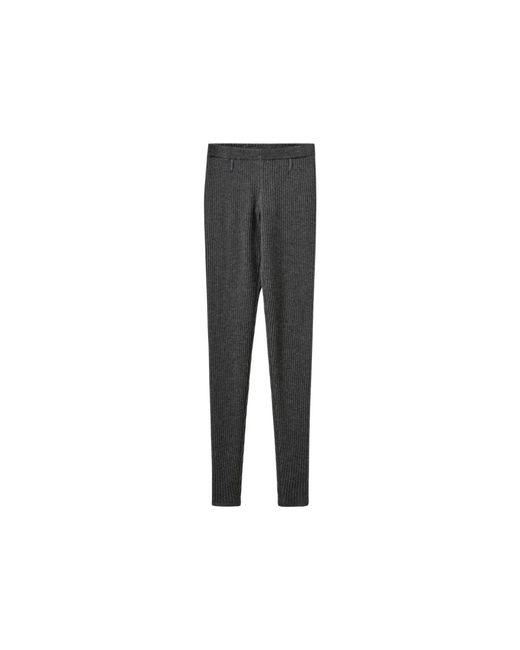THE GARMENT Gray Graue Melange Woll-Kaschmir-Hose