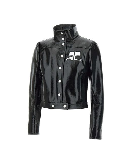 Courreges Black Light Jackets