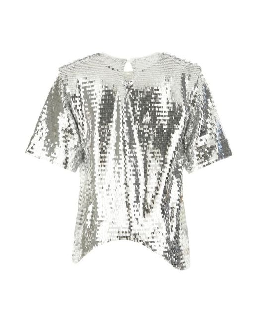 Niccolò Pasqualetti Gray Blouses