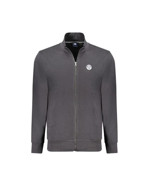 North Sails Gray Zip-Throughs for men