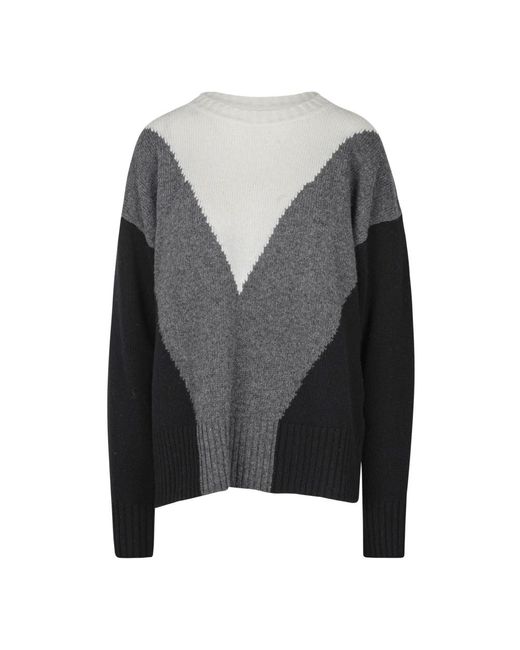Round-Neck Knitwear di Jucca in Black