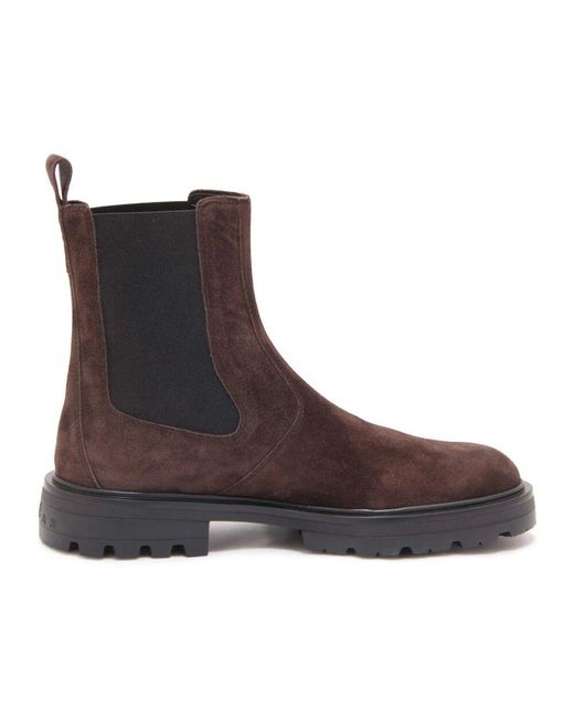 Hogan Brown Chelsea Boots for men