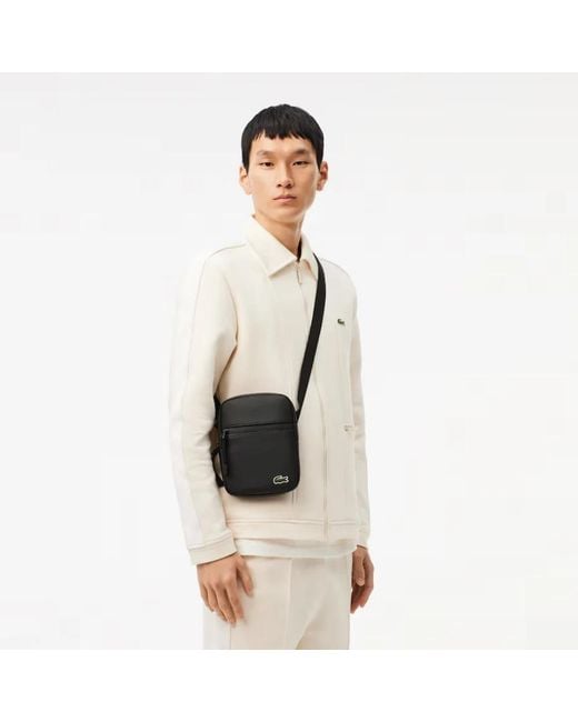Lacoste Black Cross Body Messenger for men