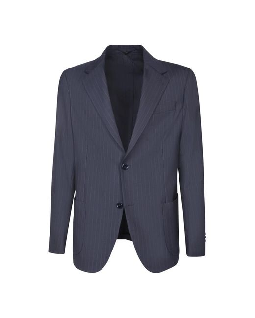 Lardini Blue Single Breasted Suits for men