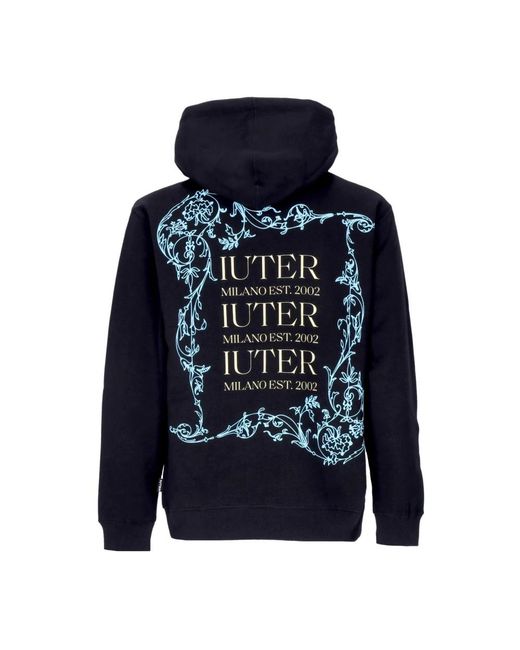 Iuter Blue Hoodies for men