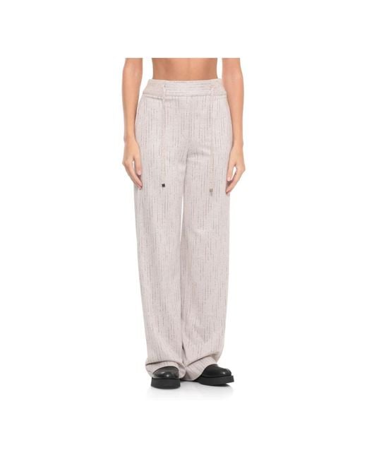 Wide Trousers D.exterior de color Gray