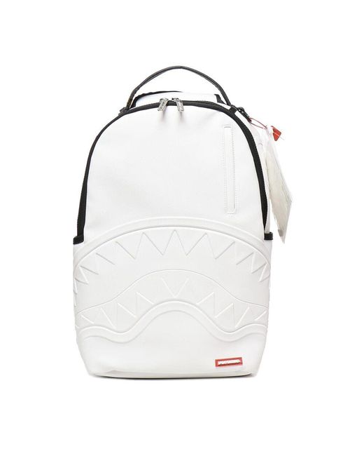 Sprayground White Backpacks for men