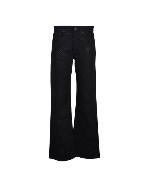 Dondup Black Flare Jeans