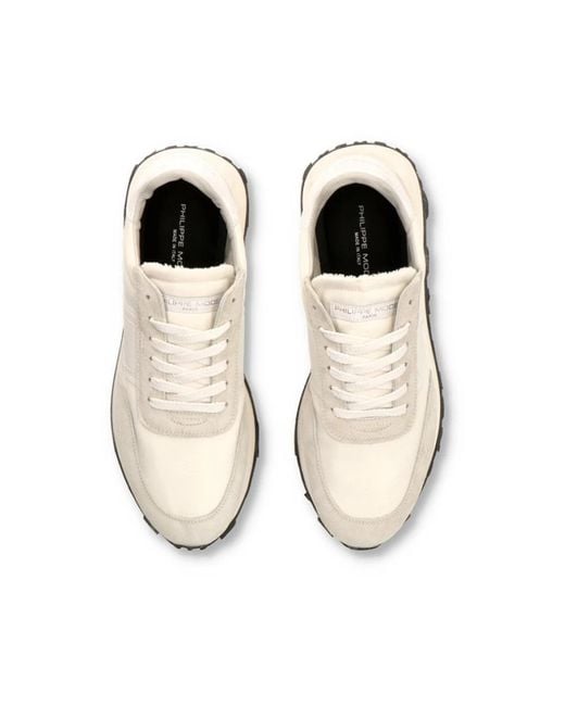 Philippe Model White Sneakers for men