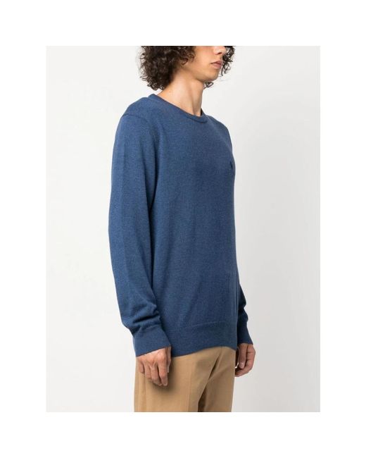Polo Ralph Lauren Blue Round-Neck Knitwear for men