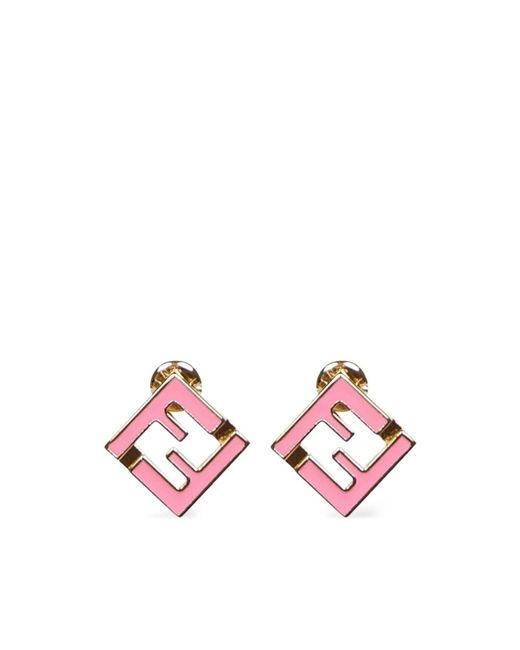 Fendi Pink Earrings