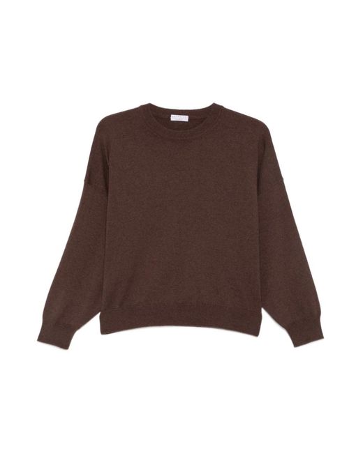 Brunello Cucinelli Brown Cashmere Knitwear