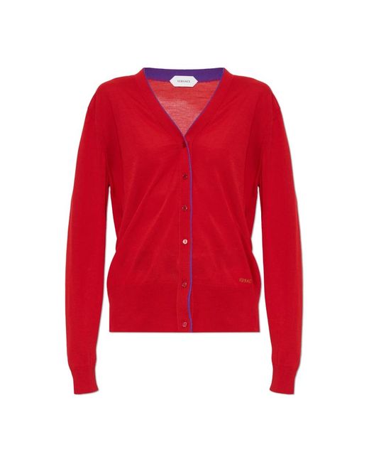 Cardigans Versace en coloris Red