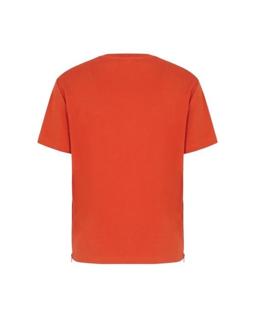 Emporio Armani Orange T-Shirts for men