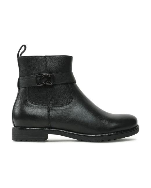 Ara Black Ankle Boots