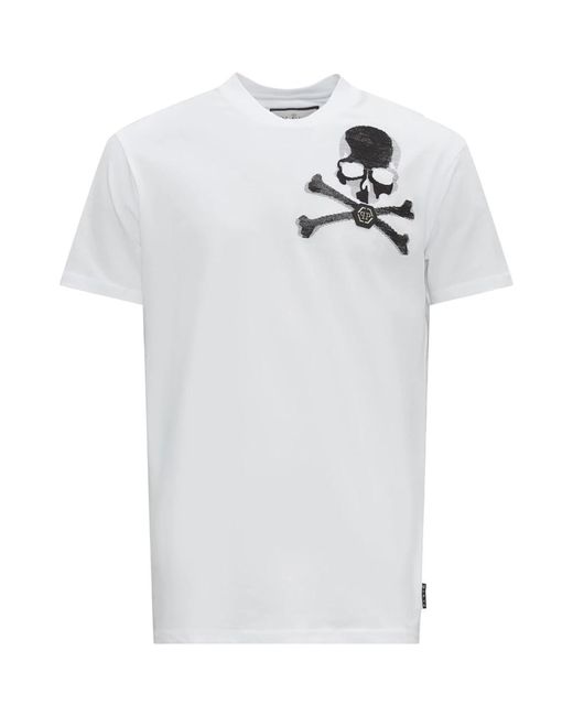 T-Shirts Philipp Plein de hombre de color White