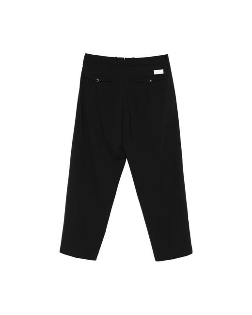 Nine:inthe:morning Black Straight Trousers for men