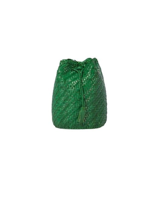 Dragon Diffusion Green Bucket Bags